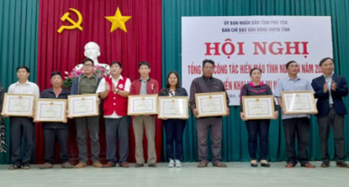 Phú Yên: Phấn đấu tiếp nhận trên 10.500 đơn vị máu tình nguyện